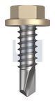 METAL SDS FLANGED HEX HEAD CL4 PA MET FLG HX:14-14X 22