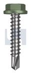 METAL SDS FLANGED HEX HEAD CL4 PE MET FLG HX:10-16X 25