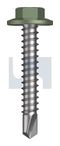 METAL SDS FLANGED HEX HEAD CL4 PE MET FLG HX:12-14X 35