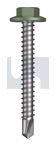 METAL SDS FLANGED HEX HEAD CL4 PE MET FLG HX:12-14X 45