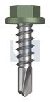 METAL SDS FLANGED HEX HEAD CL4 PE MET FLG HX:14-10X 25
