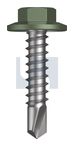 METAL SDS 5/16AF FLANGED HEX CL4 PE MET 5/16AF HX:14-14X 22