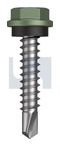 METAL SDS HEX HEAD + WASHER CL4 PE MET SEAL HX:10-16X 25