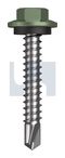 METAL SDS HEX HEAD + WASHER CL4 PE MET SEAL HX:12-14X 35