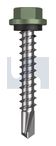 METAL SDS HEX HEAD + WASHER CL4 PE MET SEAL HX:14-10X 42