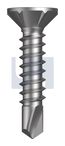 METAL SDS COUNTERSUNK RIB ZYP PE MET CSKR PH: 8-18X 20