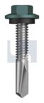 s500 SDS HEX HEAD + WASHER CL4 PL S500 SEAL HX:12-24X 32