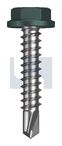 METAL SDS FLANGED HEX HEAD CL4 PL MET FLG HX:10-16X 25