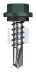 METAL SDS HEX HEAD + WASHER CL4 PL MET SEAL HX:14-10X 25