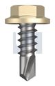 METAL SDS FLANGED HEX HEAD CL4 PR MET FLG HX: 8-18X 12