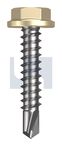 METAL SDS FLANGED HEX HEAD CL4 PR MET FLG HX:10-16X 25
