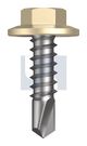 METAL SDS FLANGED HEX HEAD CL4 PR MET FLG HX:12-14X 20