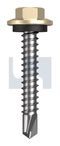 METAL SDS HEX HEAD + WASHER CL4 PR MET SEAL HX:12-14X 35