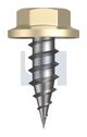 NEEDLE PT SDS FLANGED HEX CL4 PR NP FLG HX: 8-15X 12