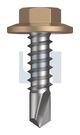 METAL SDS FLANGED HEX HEAD CL4 PT MET FLG HX:12-14X 20