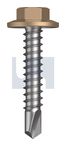 METAL SDS FLANGED HEX HEAD CL4 PT MET FLG HX:12-14X 30
