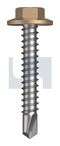 METAL SDS FLANGED HEX HEAD CL4 PT MET FLG HX:12-14X 35