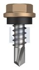 METAL SDS HEX HEAD + WASHER CL4 PT MET SEAL HX:10-16X 16