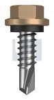 METAL SDS HEX HEAD + WASHER CL4 PT MET SEAL HX:14-14X 22