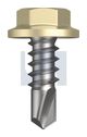 METAL SDS FLANGED HEX HEAD CL4 SA MET FLG HX: 8-18X 12