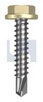 METAL SDS FLANGED HEX HEAD CL4 SA MET FLG HX:10-16X 25
