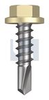 METAL SDS FLANGED HEX HEAD CL4 SA MET FLG HX:14-10X 25