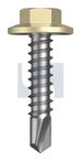 METAL SDS 5/16AF FLANGED HEX CL4 SA MET 5/16AF HX:14-14X 22