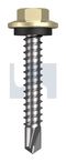 METAL SDS HEX HEAD + WASHER CL4 SA MET SEAL HX:12-14X 35