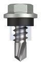 METAL SDS HEX HEAD + WASHER CL4 SG MET SEAL HX: 8-18X 12