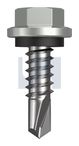 METAL SDS HEX HEAD + WASHER CL4 SG MET SEAL HX:14-14X 22