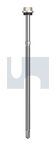 METAL SDS HEX HEAD + WASHER CL4 SM MET SEAL HX S:14-14X150