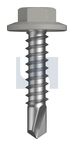 METAL SDS FLANGED HEX HEAD CL4 SO MET FLG HX:12-14X 25