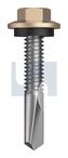 s500 SDS HEX HEAD + WASHER CL4 ST S500 SEAL HX:12-24X 32