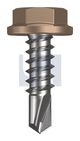 METAL SDS FLANGED HEX HEAD CL4 ST MET FLG HX:10-16X 16