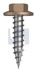 TYPE 17 FLANGED HEX HEAD CL4 ST T17 FLG HX:12-11X 25