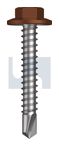 METAL SDS FLANGED HEX HEAD CL3 TE MET FLG HX:12-14X 35