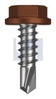 METAL SDS FLANGED HEX HEAD CL4 TE MET FLG HX:10-16X 16
