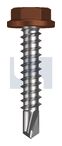 METAL SDS FLANGED HEX HEAD CL4 TE MET FLG HX:10-16X 25