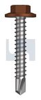 METAL SDS FLANGED HEX HEAD CL4 TE MET FLG HX:12-14X 35