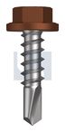METAL SDS FLANGED HEX HEAD CL4 TE MET FLG HX:14-10X 25