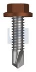 METAL SDS FLANGED HEX HEAD CL4 TE MET FLG HX:14-20X 25