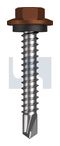 METAL SDS HEX HEAD + WASHER CL4 TE MET SEAL HX:12-14X 35