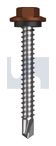 METAL SDS HEX HEAD + WASHER CL4 TE MET SEAL HX:12-14X 45