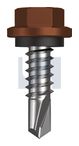 METAL SDS HEX HEAD + WASHER CL4 TE MET SEAL HX:14-14X 22