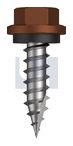 TYPE 17 HEX HEAD + WASHER CL4 TE T17 SEAL HX:14-10X 25