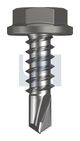 METAL SDS FLANGED HEX HEAD CL4 WA MET FLG HX:10-16X 16