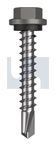 METAL SDS HEX HEAD + WASHER CL4 WA MET SEAL HX:14-10X 42