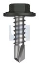 METAL SDS FLANGED HEX HEAD CL4 WG MET FLG HX:12-14X 20