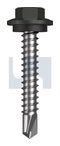 METAL SDS HEX HEAD + WASHER CL4 WG MET SEAL HX:12-14X 35