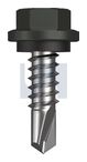 METAL SDS HEX HEAD + WASHER CL4 WG MET SEAL HX:14-14X 22
